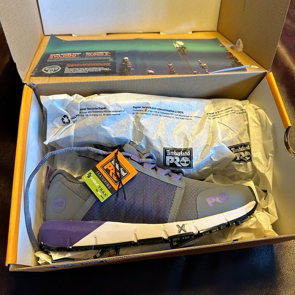 Timberland PRO gray and purple Sneakers - Picture 2 of 4